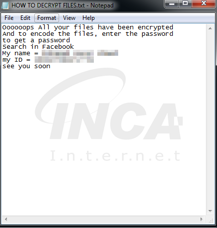 [그림 2] “HOW TO DECRYPT FILES.txt” 파일
